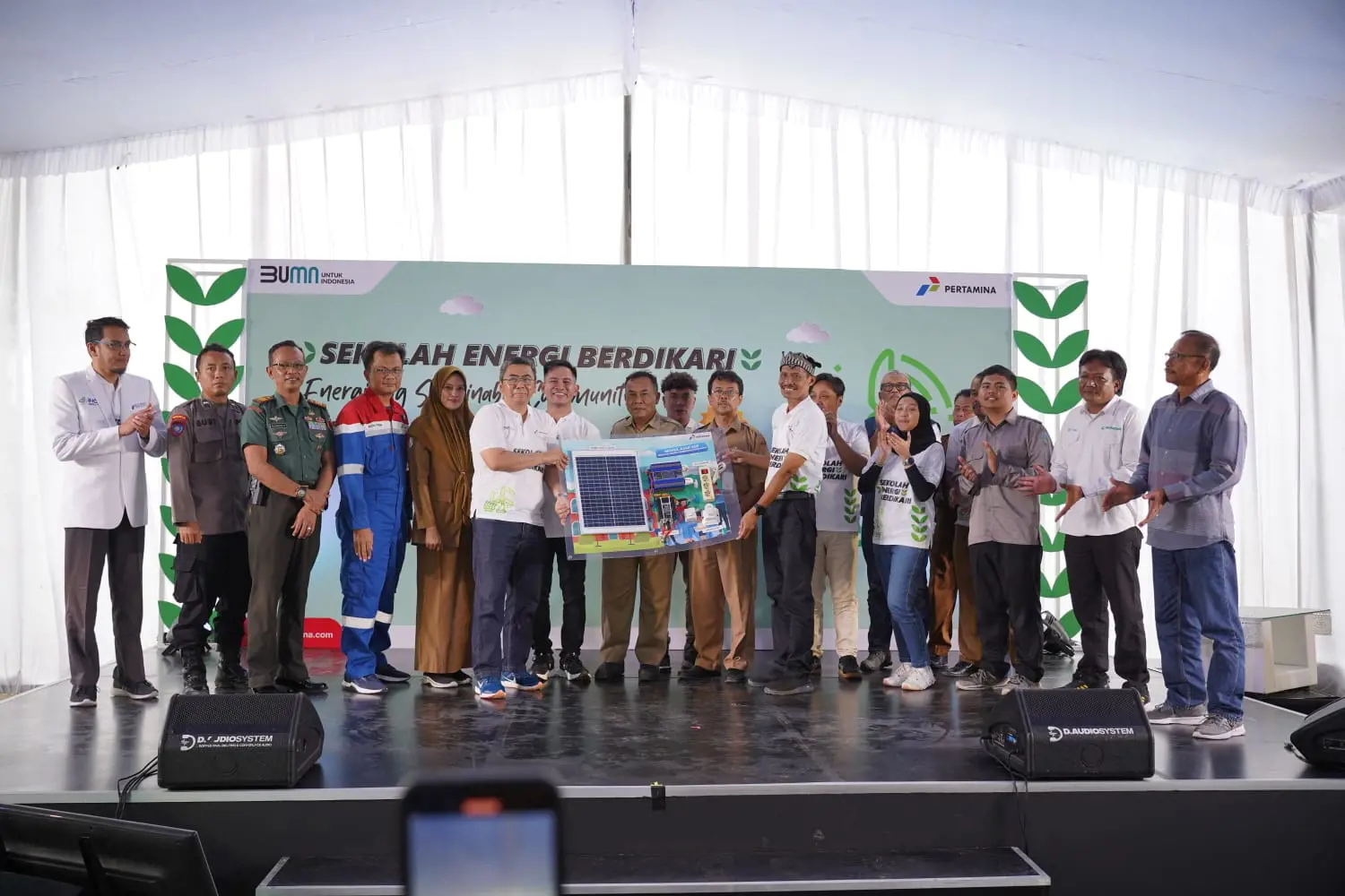 Dukung Pengurangan Emisi Karbon, Pertamina Gelar Sekolah Energi Berdikari di Bojonegoro