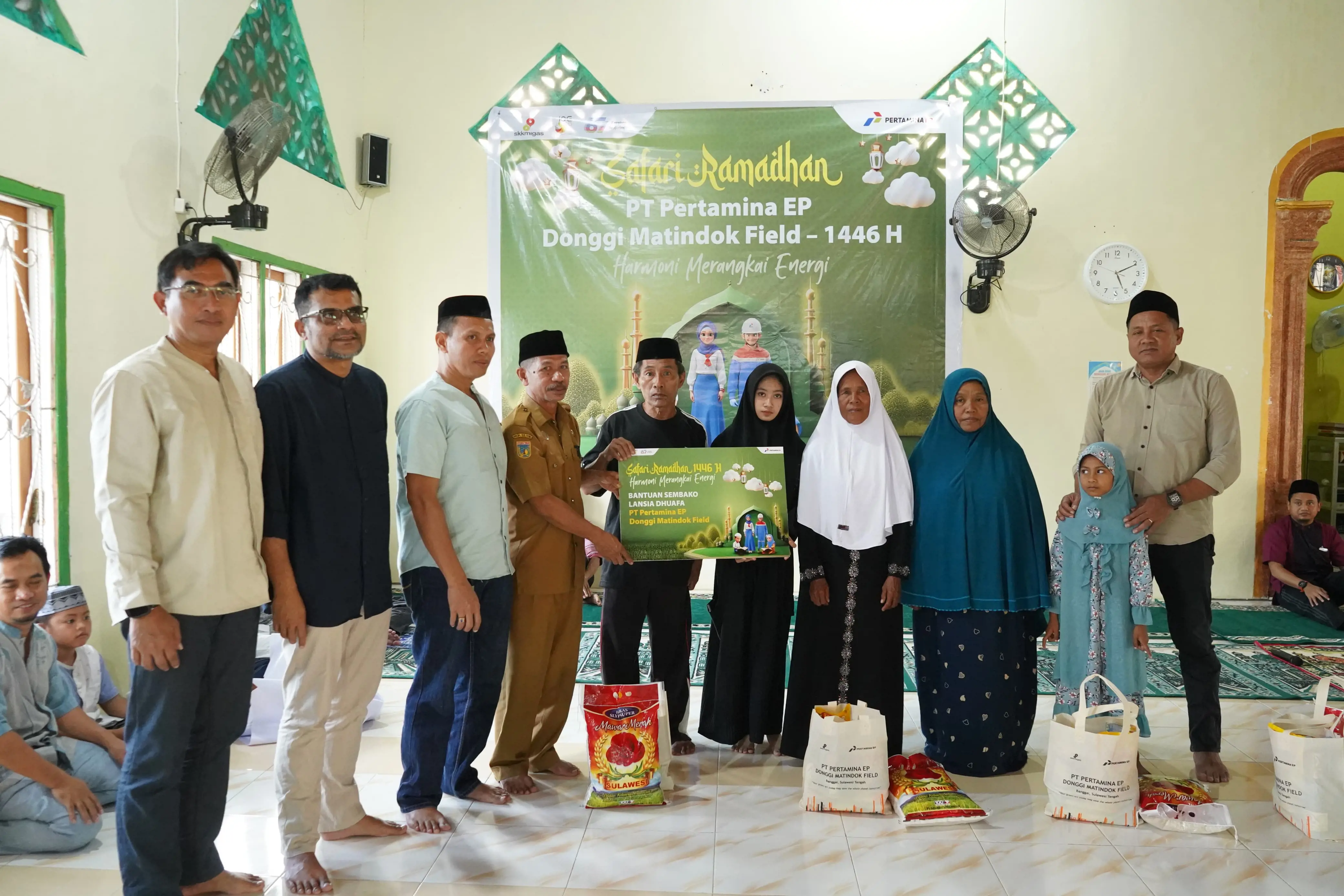 Harmoni Merangkai Energi, PT Pertamina EP Donggi Matindok Field Gelar Safari Ramadhan di Kecamatan Toili Barat & Batui