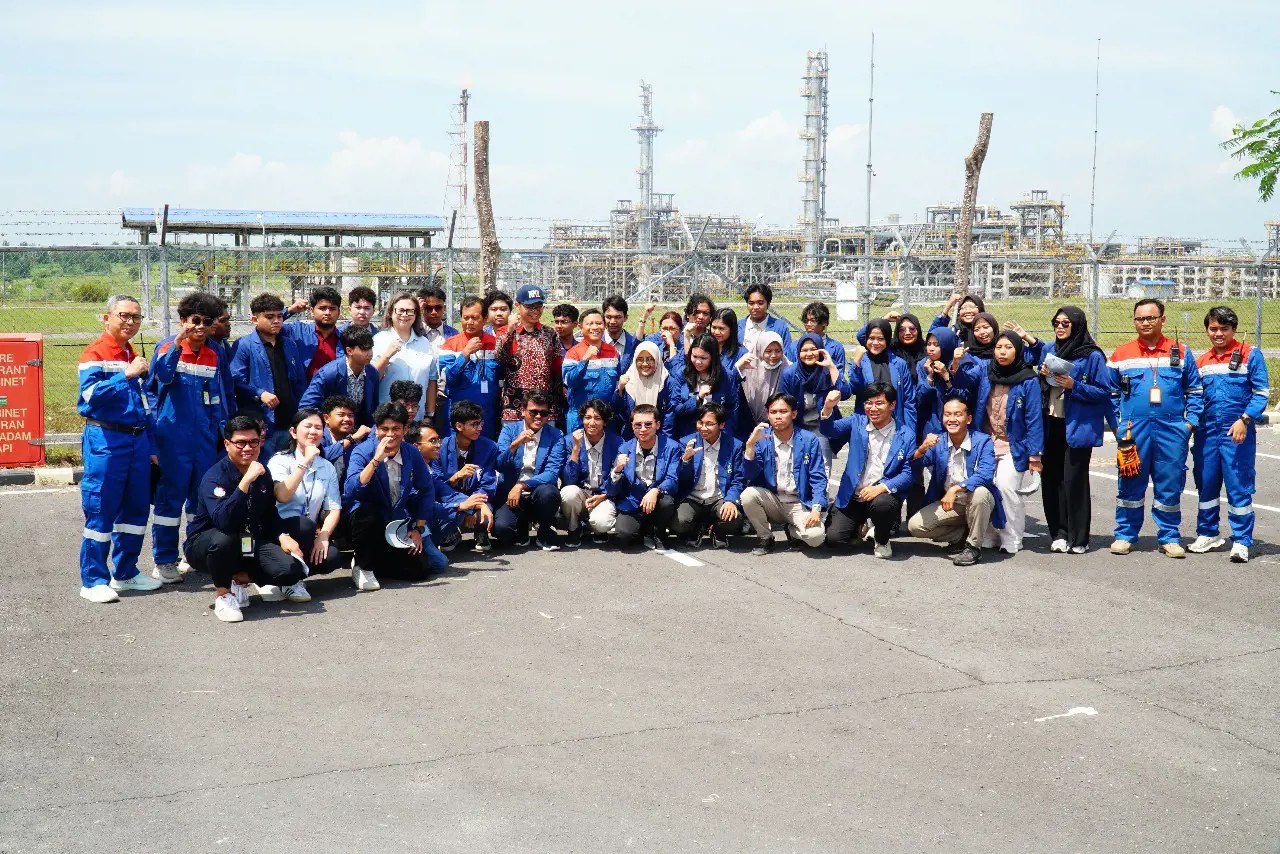 Perluas Wawasan Dunia Kerja, Mahasiswa ITS Studi ke Fasilitas Lapangan Gas JTB